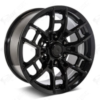 20 Inch Toyota TRD PRO Style Rims Fits 4Runner FJ Cruiser Tacoma Style Gloss Black Wheels