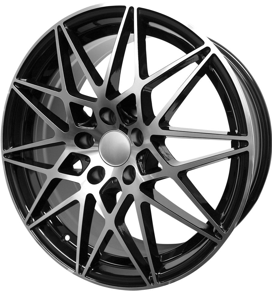19 Inch BMW 4 Series Rims 5 Series 6 Series 528 535 545 550 645 640 650 Gloss Black Wheels