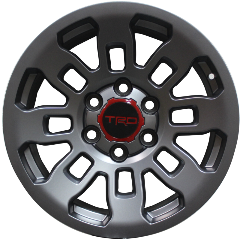 17 Inch Toyota TRD PRO Style Rims Fits 4Runner FJ Cruiser Tacoma SEMA Offroad Style Wheels