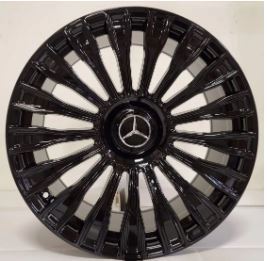 22 Inch Rims Fit Mercedes S600 S580 S560 S500 S550 S63 S400 S450 S350 S Class Maybach Style Gloss Wheels