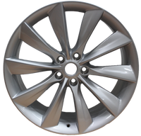 21X8.5 Rims Fit Tesla Model S Model Y Gloss Silver Wheels