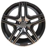 22 Inch Rims fit Mercedes ML GL GLS GLE ML63 ML550 ML500 ML400 GL63 GL550 GLE GLS Machined Wheels