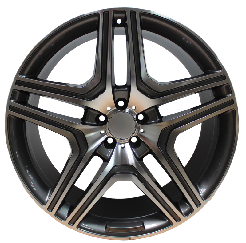 22 Inch Rims fit Mercedes ML GL GLS GLE ML63 ML550 ML500 ML400 GL63 GL550 GLE GLS Machined Wheels