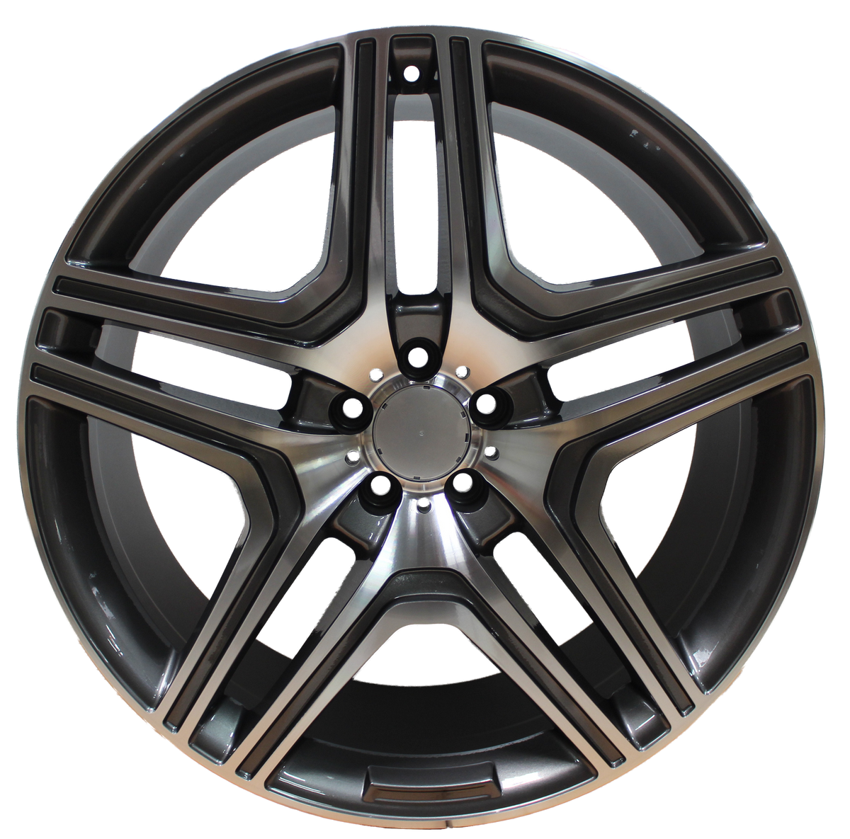 22 Inch Rims fit Mercedes ML GL GLS GLE ML63 ML550 ML500 ML400 GL63 GL550 GLE GLS Machined Wheels