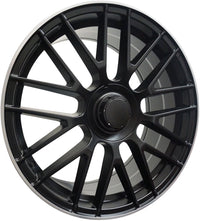 19" Mercedes E CLASS S CLASS S600 S500 S550 S63 S400 S450 S350 CL S Class Staggered Black/ MACHINED OUTLINE&nbsp;