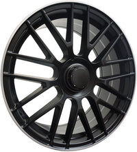 19" Mercedes E CLASS S CLASS S600 S500 S550 S63 S400 S450 S350 CL S Class Staggered Black/ MACHINED OUTLINE&nbsp;
