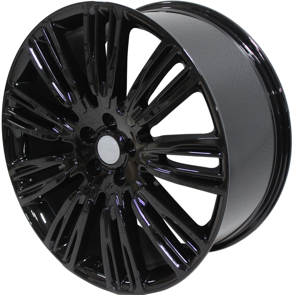 22 Inch WHEELS FITS ALL VELAR EVOQUE FREELANDER HSE GLOSS BLACK RIMS