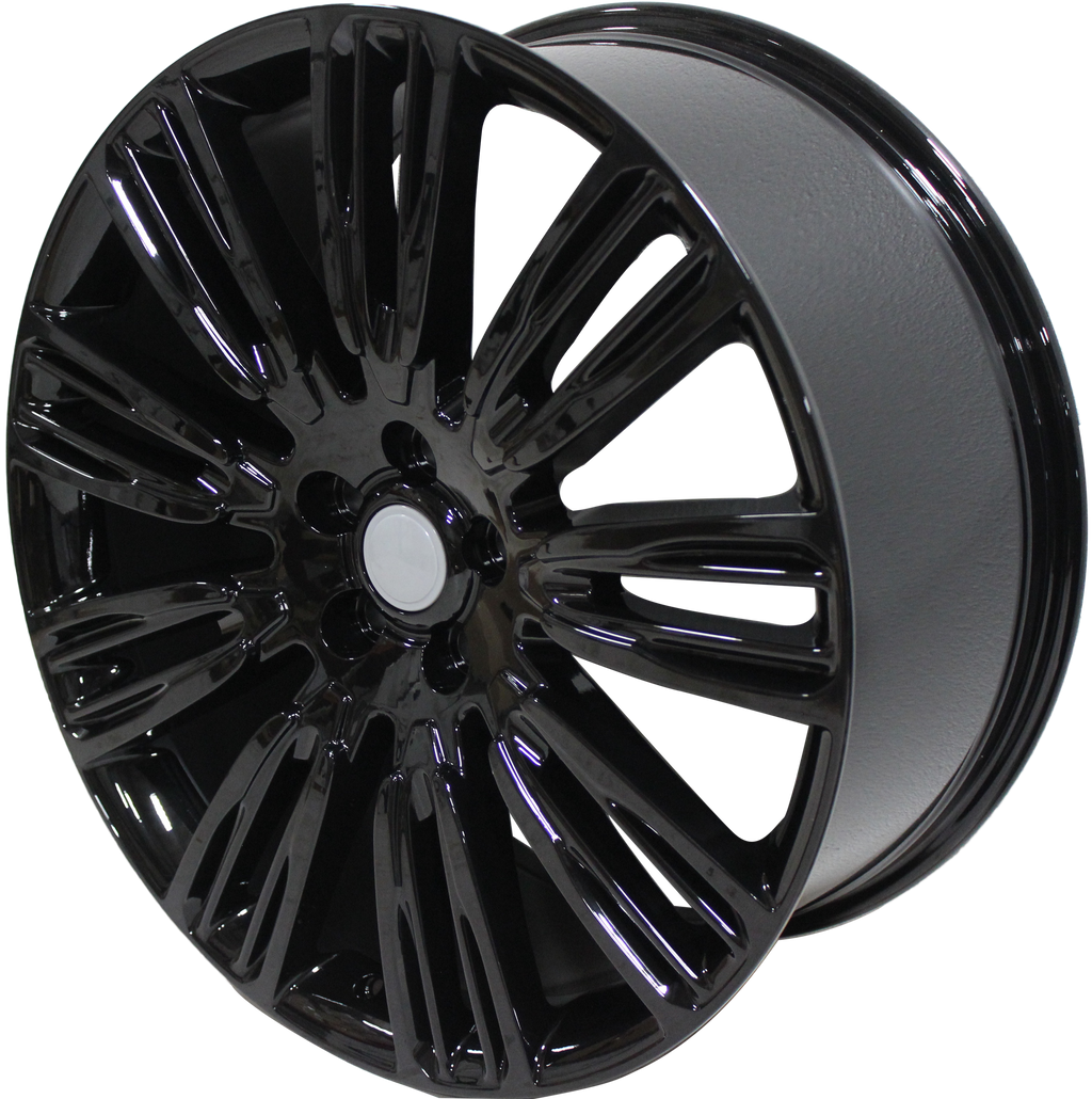 22 Inch WHEELS FITS ALL VELAR EVOQUE FREELANDER HSE GLOSS BLACK RIMS ...