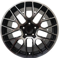 21 Inch Staggered Rims Fits Porsche Macan Base S GTS Turbo Wheels
