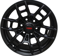 22” inch Toyota TRD 4Runner FJ Cruiser Tacoma Pre Runner TRD Rims Features Set of 4 wheels Matte Black