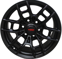 22” inch Toyota TRD 4Runner FJ Cruiser Tacoma Pre Runner TRD Rims Features Set of 4 wheels Matte Black