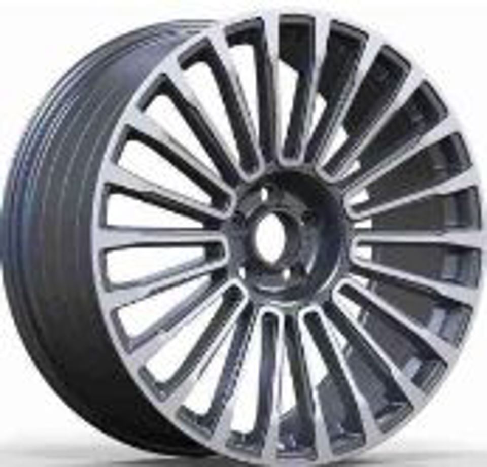 Autobiography Rims Front 23 Inch Black Machined Face Rims Range Rover Autobiography Style HSE ...