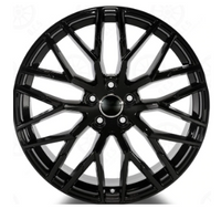 19 Inch Rims Audi S Line R8 Style A4 S4 A5 S5 A6 S6 A7 S7 Q3 Q5 SQ5 Mesh Black Wheels