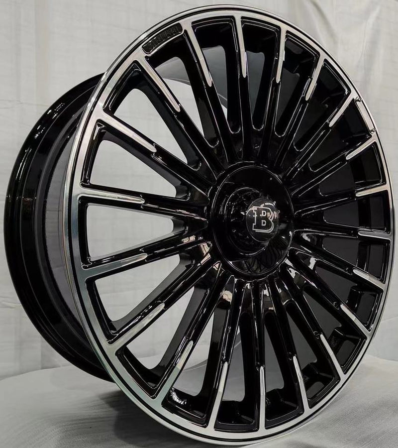 24" Inch Flowformed Rims Fit Mercedes G Wagon G550 G65 G63 G55 G500 Brabus "PLATINUM"&nbsp; Style Wheels