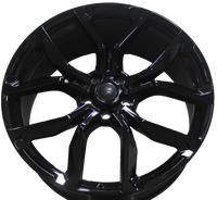 24 Inch Rims fit Range Rover Sport / Full Size HSE SVR Style Gloss Black Wheels