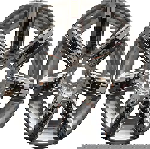 22 Inch CADILLAC SILVER WITH CHROME INSERTS RIMS FITS ESCALADE EXT ESV BRAND NEW