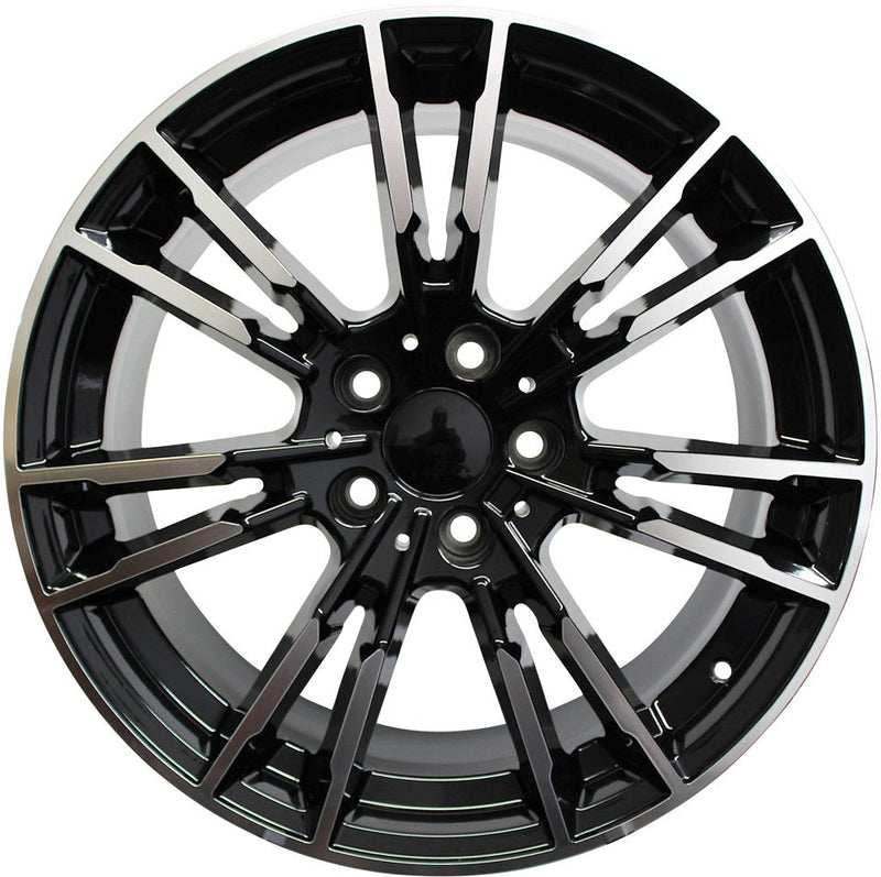 20” inch Audi A8 A7 A6 A5 A4 S7 S6 S5 S4 Rims Q5 S Line SQ5 Q7 Q8 RS&nbsp;Black Machined Wheels