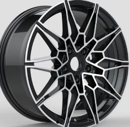 18 Inch Wheels FIT BMW M3 Style 4 Series Rims 5 Series 6 Series 528 535 545 550 645 640 650 Machined Face