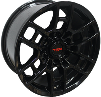 20 Inch Toyota TRD PRO Style Rims Fits 4Runner FJ Cruiser Tacoma Style Gloss Black Wheels