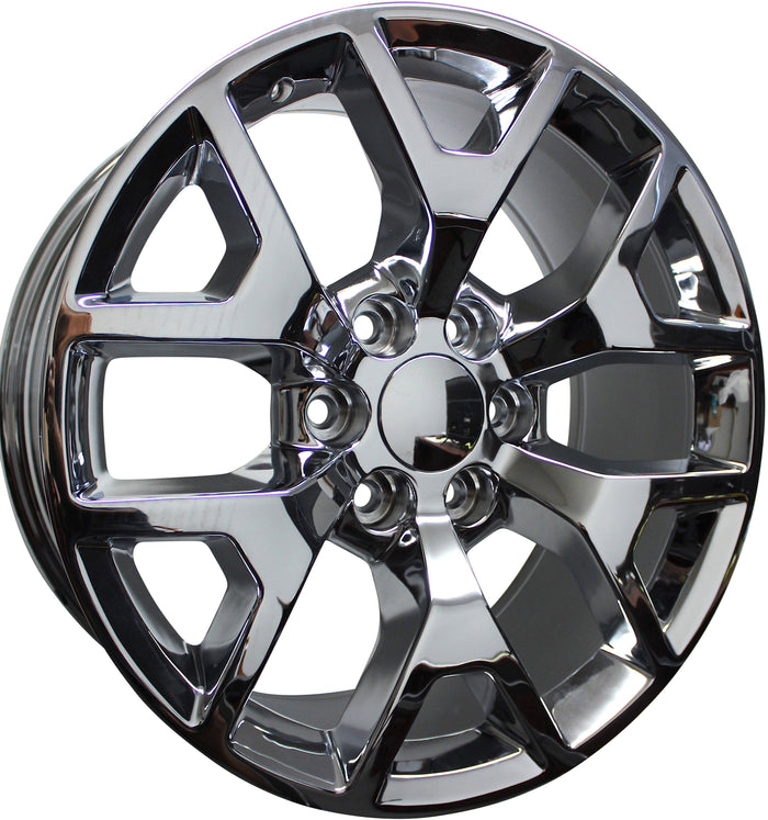 20" GMC/Chevy Tahoe Sierra Denali Wheels Silverado Suburban Yukon Chrome Rims