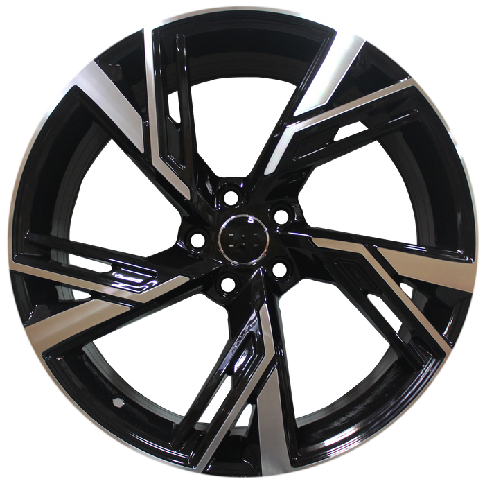 20 Inch Audi RS Style A5 A6 A7 A8 S5 S6 S7 S8 Q5 Q7 Q8 SQ5 SQ7 SQ8 Rims Machined Black Wheels