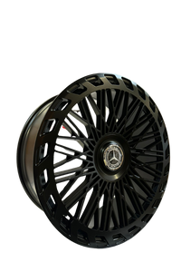 24 Inch Monoblock Rims fit Mercedes G Wagon G550 G65 G63 G55 G500 G400 Style Wheels