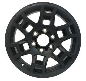 20 Inch Toyota TRD PRO Style Rims Fits 4Runner FJ Cruiser Tacoma Style Satin Black Wheels