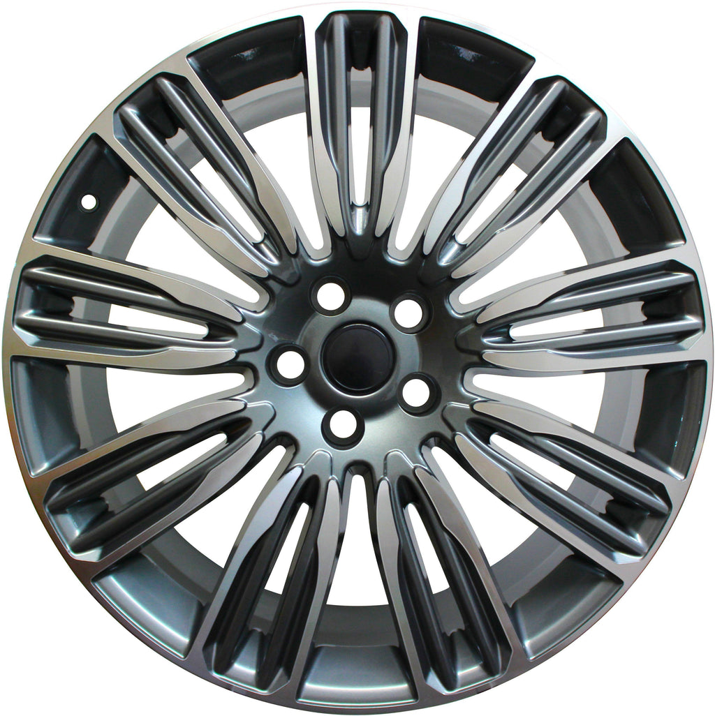 21 Inch Rims Range Rover Autobiography Sport LR3 LR4 & HSE Wheels Gunm ...