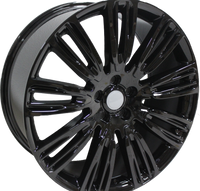 22 Inch Rims Range Rover Autobiography Sport LR3 LR4 Gloss Black Wheels