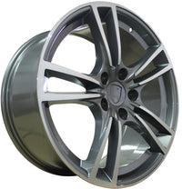 22 Inch Rims Fits Porsche Cayenne Panamera Base Turbo S GTS Turbo Wheels Gunmetal Machined