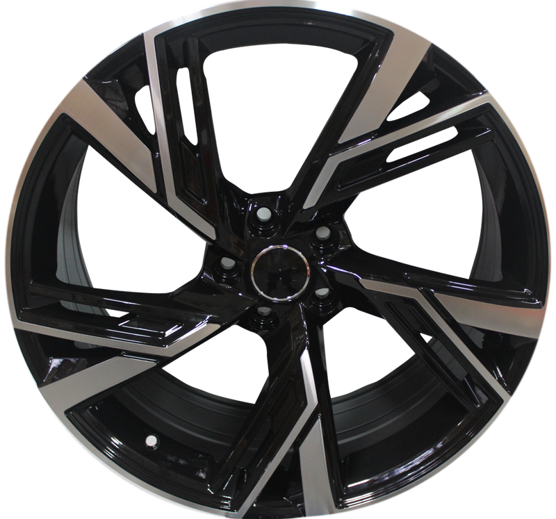 20 Inch Audi RS Style A5 A6 A7 A8 S5 S6 S7 S8 Q5 Q7 Q8 SQ5 SQ7 SQ8 Rims Machined Black Wheels