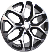 22 INCH GMC/CHEVY RIMS SIERRA DENALI YUKON TAHOE SUBURBAN AVALANCH LTZ SNOWFLAKE WHEELS