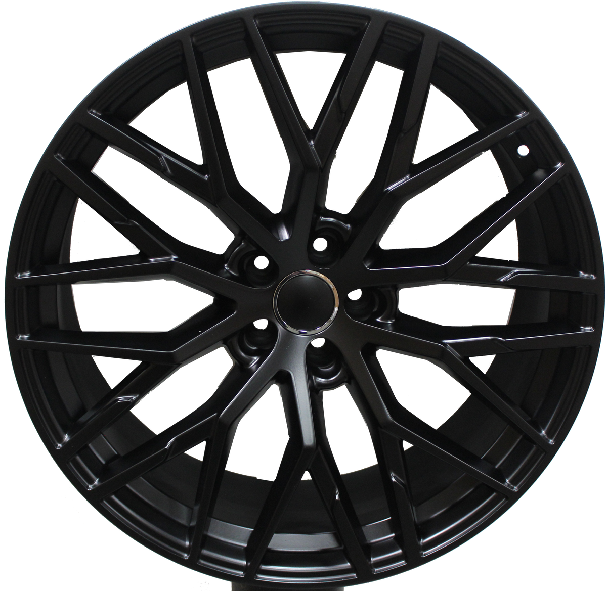 22 INCH RIMS fit AUDI S LINE R8 STYLE A8 A7 S8 S7 RS7 RS8 Q3 QS3 Q5 SQ5 Q7 SQ7 MESH BLACK WHEELS