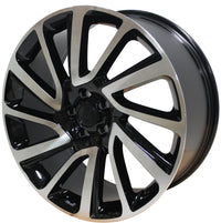 22 Inch Rims Range Rover Sport SVR LR3 LR4 & HSE Autobiography Wheels Black Machined