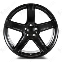 22” Dodge Ram Satin Black Rims