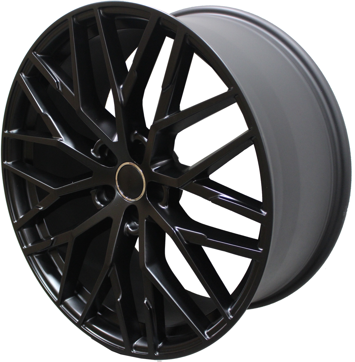 22 INCH RIMS fit AUDI S LINE R8 STYLE A8 A7 S8 S7 RS7 RS8 Q3 QS3 Q5 SQ5 Q7 SQ7 MESH BLACK WHEELS