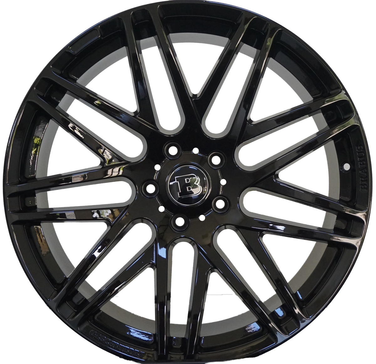 22" Inch Mercedes G Wagon G550 Rims G Class G65 G63 G55 G500 Brabus Style Gloss Black Wheels