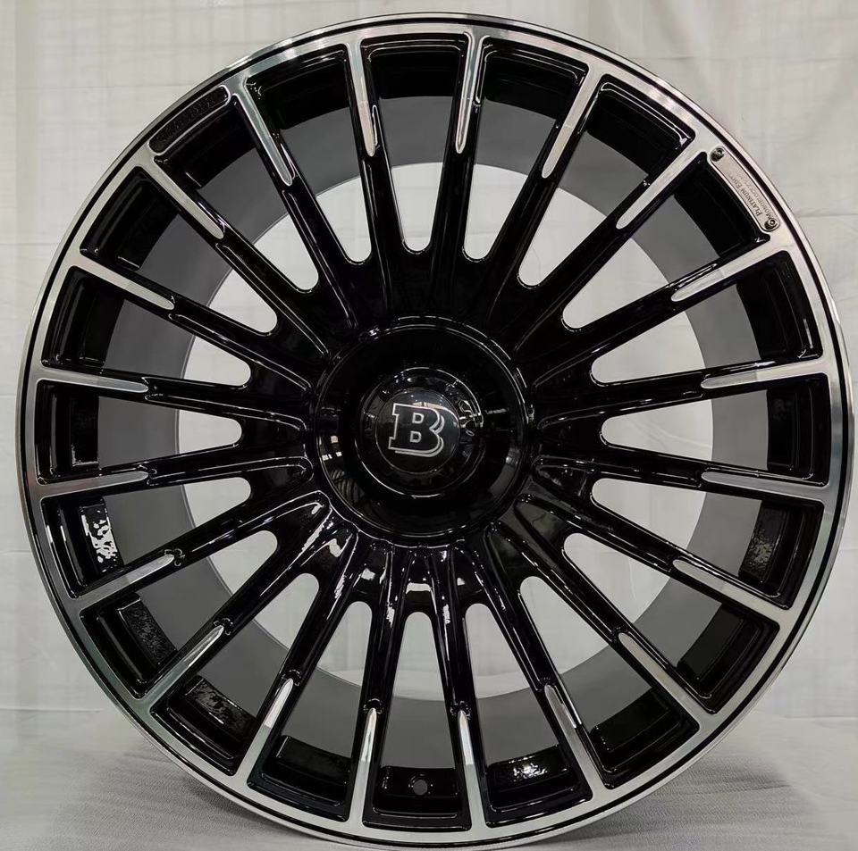 24" Inch Flowformed Rims Fit Mercedes G Wagon G550 G65 G63 G55 G500 Brabus "PLATINUM"&nbsp; Style Wheels