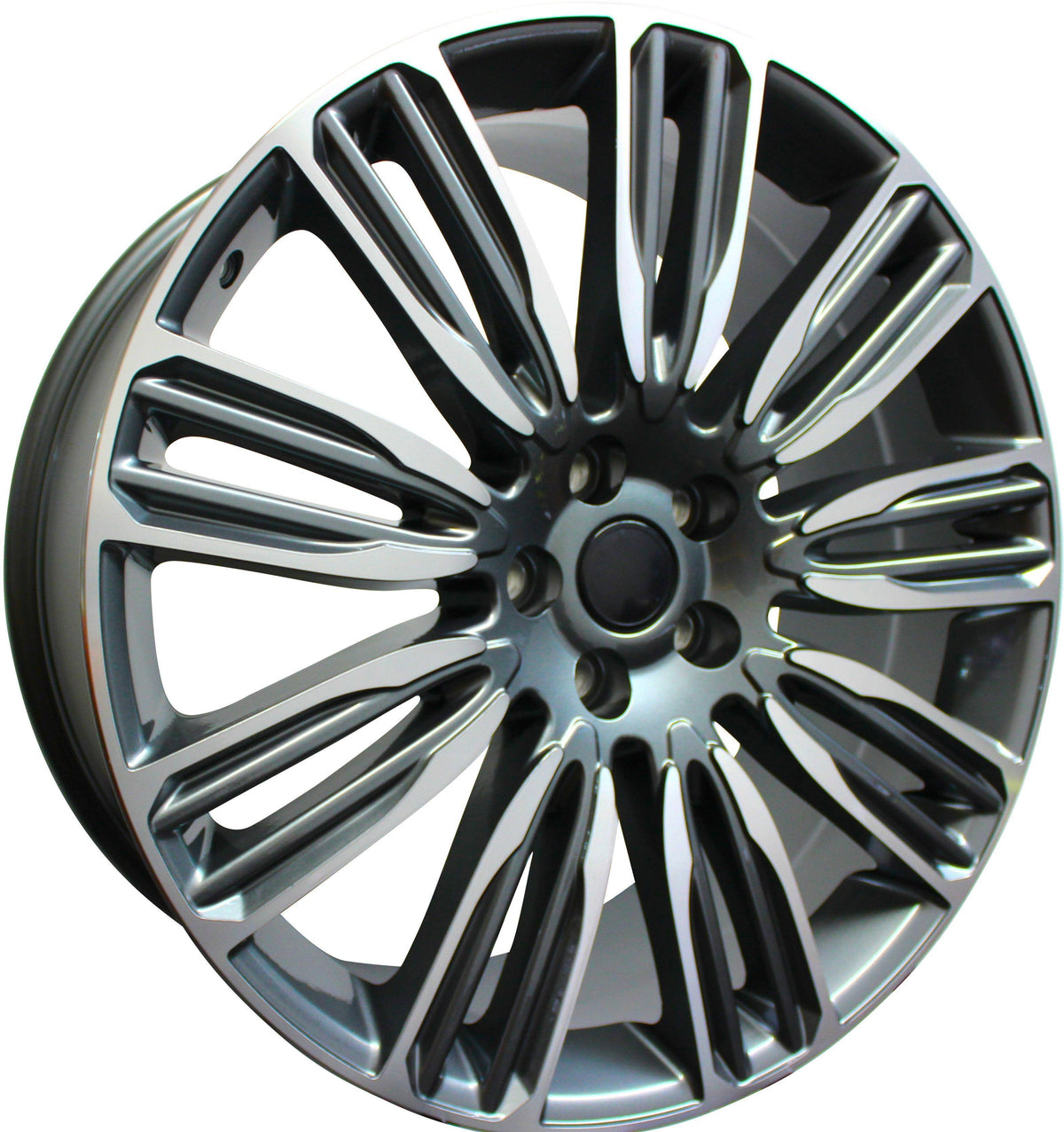 21 Inch Rims Range Rover Autobiography Sport LR3 LR4 & HSE Wheels Gunmetal Machined Face