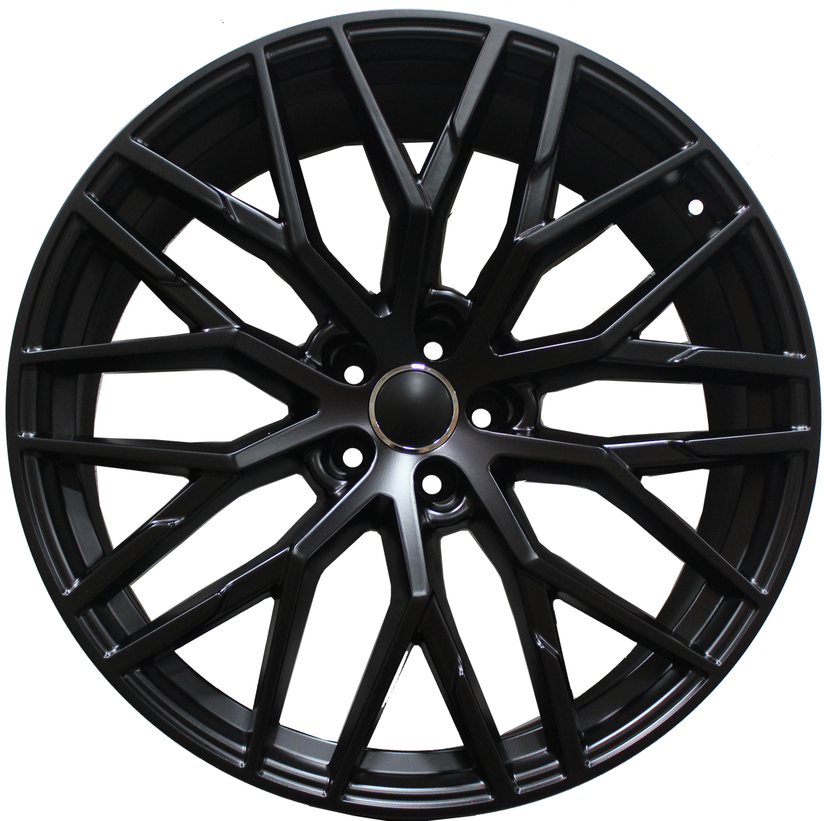 22 INCH RIMS fit AUDI S LINE R8 STYLE A8 A7 S8 S7 RS7 RS8 Q3 QS3 Q5 SQ5 Q7 SQ7 MESH BLACK WHEELS
