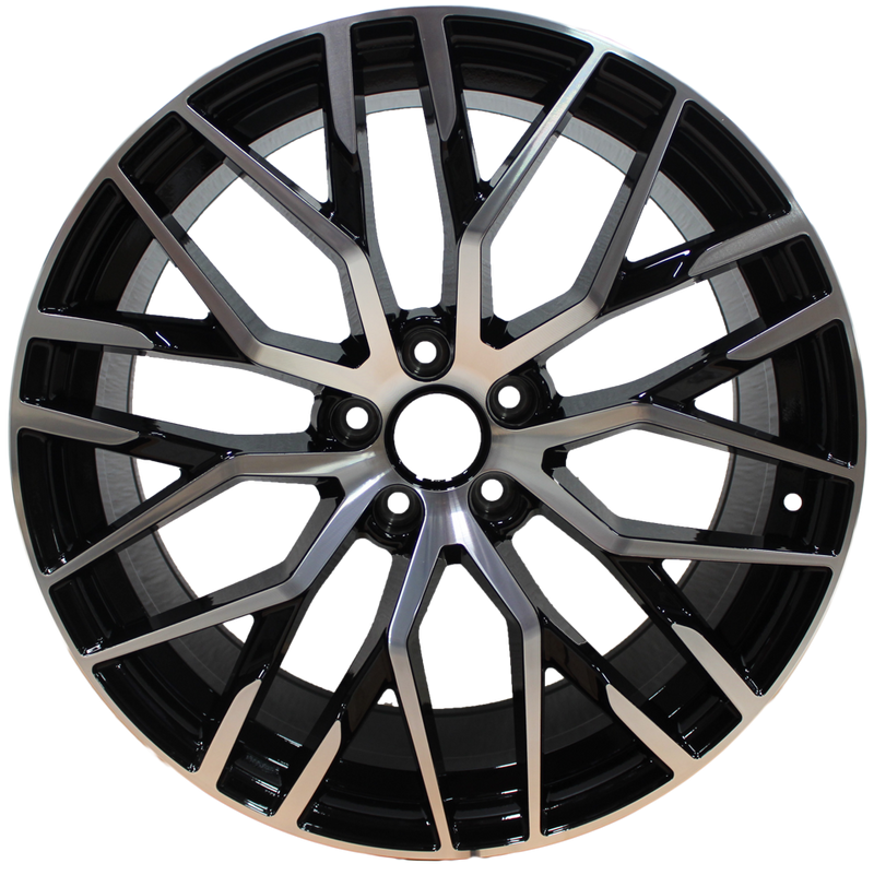 20 Inch Rims Audi S Line R8 Style A4 S4 A5 S5 A6 S6 A7 S7 Q3 Q5 SQ5 Mesh Black Wheels