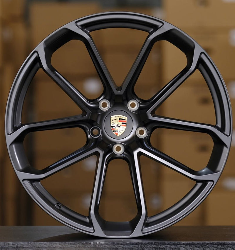 22 Inch Rims Fits Porsche Cayenne Models GTS Turbo Base Wheels