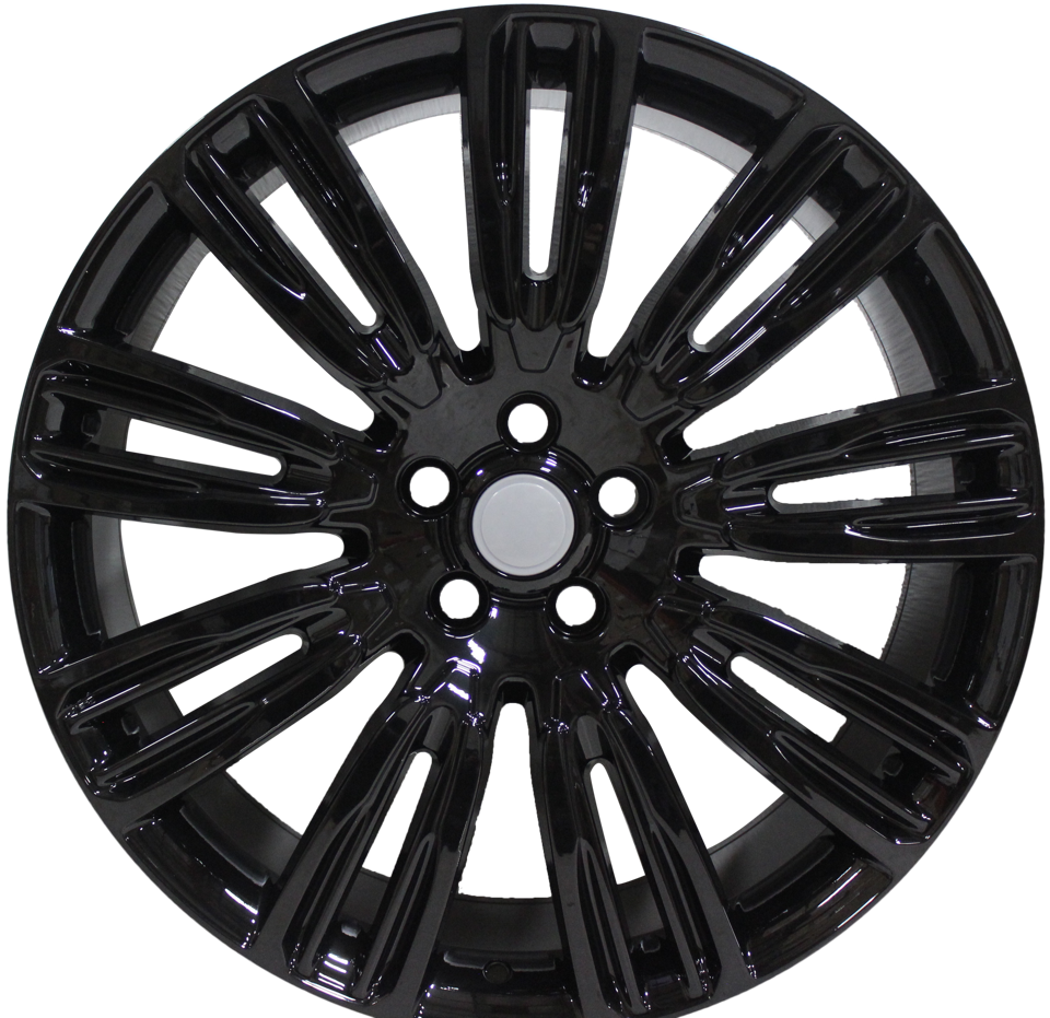 22 Inch WHEELS FITS ALL VELAR EVOQUE FREELANDER HSE GLOSS BLACK RIMS