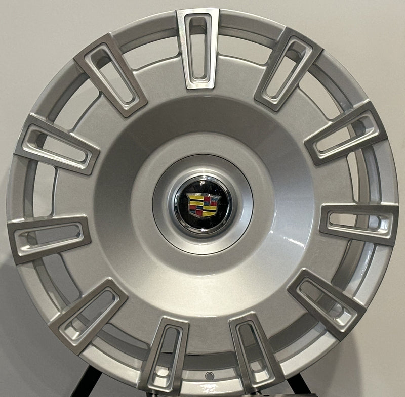 26 INCH RIMS CADILLAC ESCALADE GLOSS BLACK WHEELS SIERRA TAHOE YUKON W ...