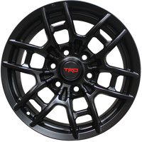 22” inch Toyota TRD 4Runner FJ Cruiser Tacoma Pre Runner TRD Rims Features Set of 4 wheels Matte Black