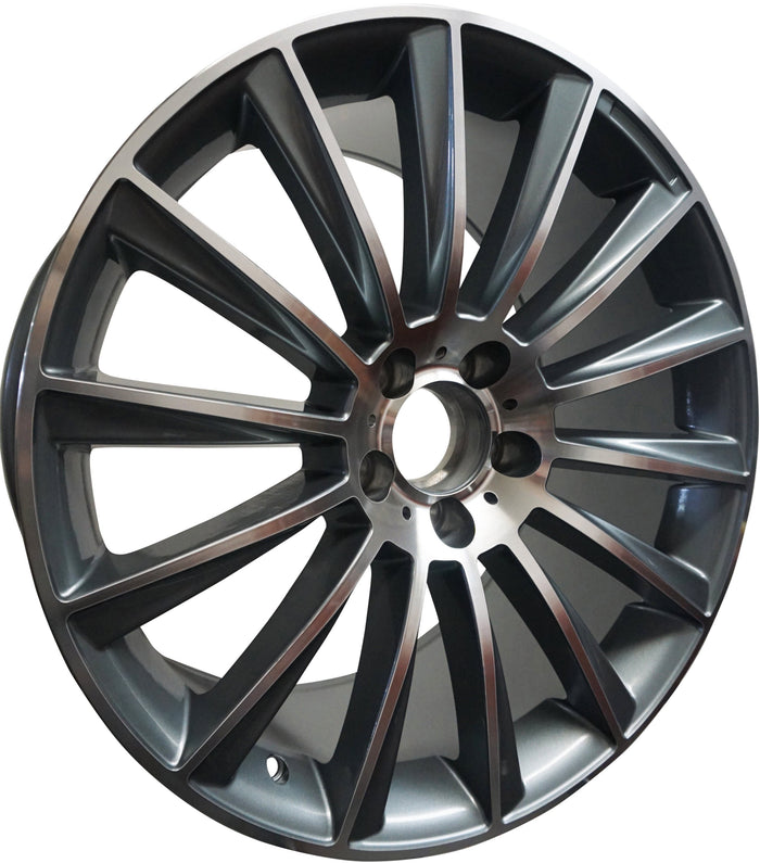 21x10 Inch Mercedes ML GL GLS GLE Machined Style Wheels