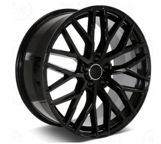 19 Inch Rims Audi S Line R8 Style A4 S4 A5 S5 A6 S6 A7 S7 Q3 Q5 SQ5 Mesh Black Wheels