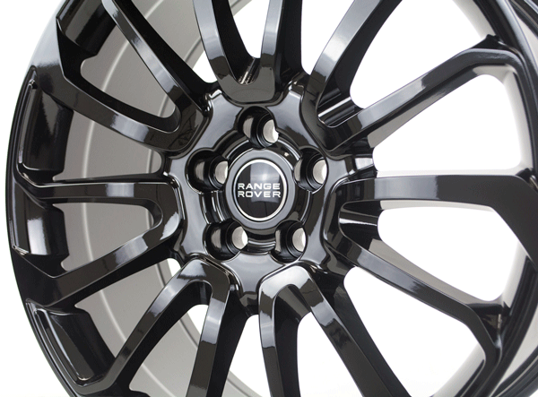 24" Gloss Black Rims for All Range Rover Full Size HSE  Sport  LR4 LR3 Models