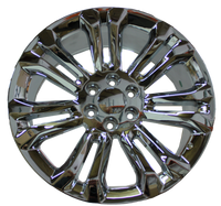 24 Inch GMC/Chevy Tahoe Sierra Denali Wheels Silverado Suburban Yukon Chrome Finish Rims