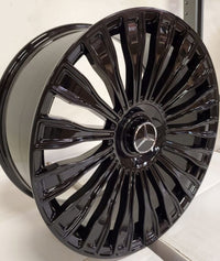 20 Inch Rims Fit Mercedes S600 S580 S560 S550 S63 S500 S400 S450 S350 S Class Maybach Style Gloss Wheels